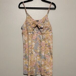 SO Pastel Floral Camisole with Bow